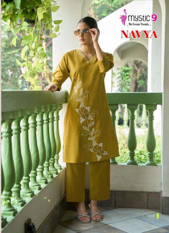 Mystic9 navya vol 1 coord set Kurti manufacturers in Kolkata