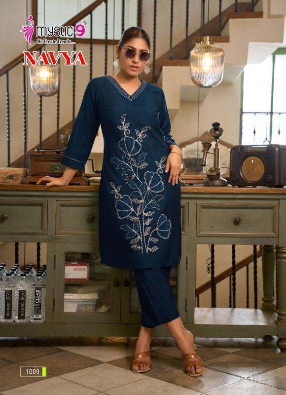 Mystic9 navya vol 1 coord set Kurti manufacturers in Kolkata