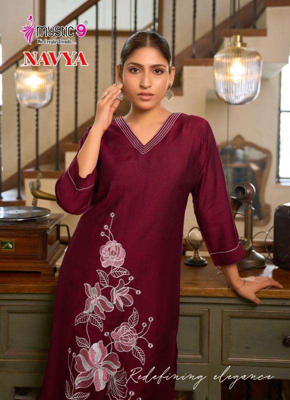 Mystic9 navya vol 1 coord set Kurti manufacturers in Kolkata