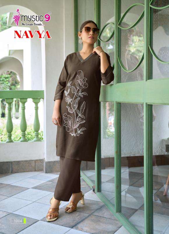 Mystic9 navya vol 1 coord set Kurti manufacturers in Kolkata