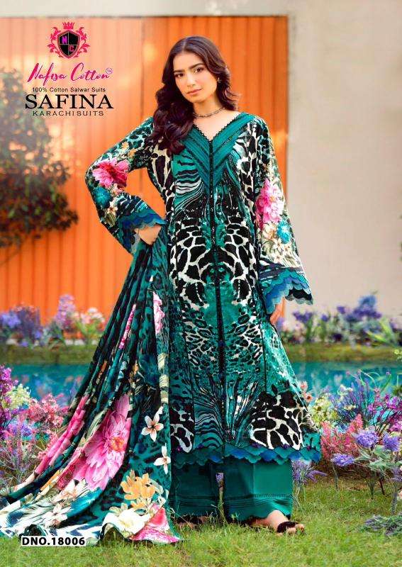 Nafisa safina vol-18 salwar suite wholesale dealers in kolkata