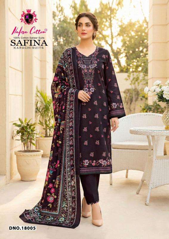 Nafisa safina vol-18 salwar suite wholesale dealers in kolkata