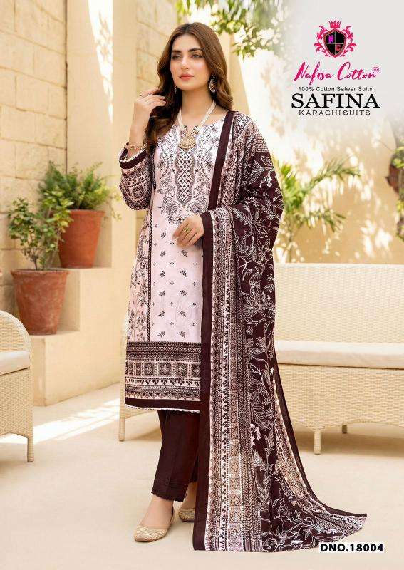 Nafisa safina vol-18 salwar suite wholesale dealers in kolkata