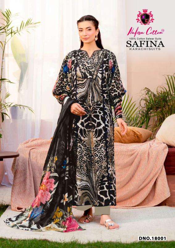 Nafisa safina vol-18 salwar suite wholesale dealers in kolkata
