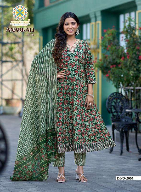 Passion tree anarkali vol 2 Kurti wholesale market in Gujarat