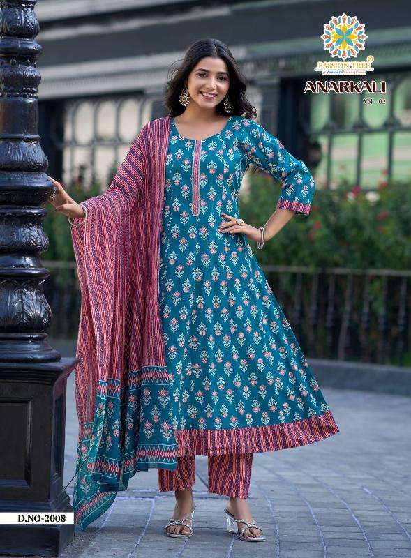 Passion tree anarkali vol 2 Kurti wholesale market in Gujarat