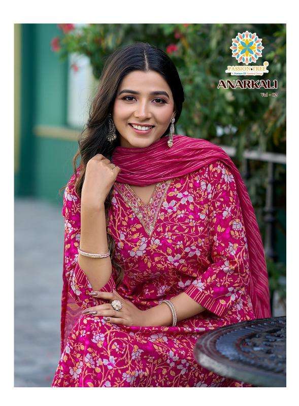 Passion tree anarkali vol 2 Kurti wholesale market in Gujarat
