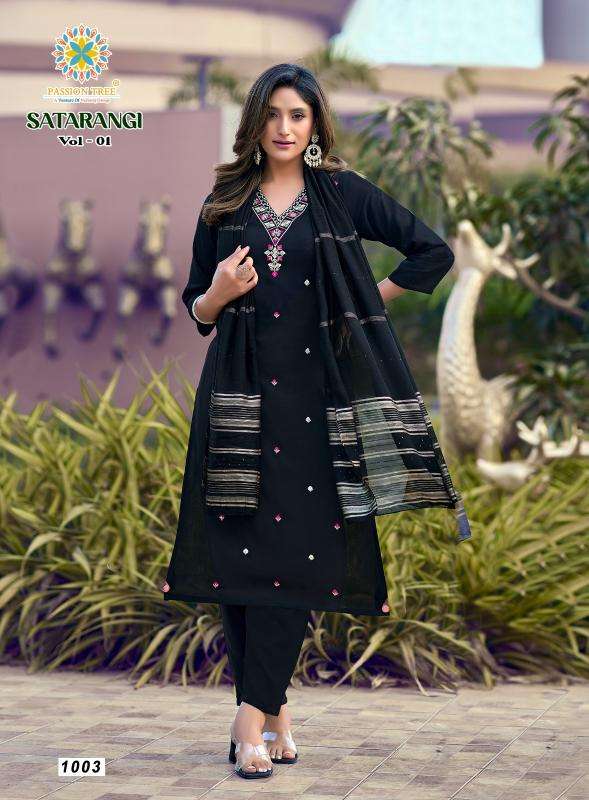 Passion tree satarangi vol-1 Kurti wholesalers