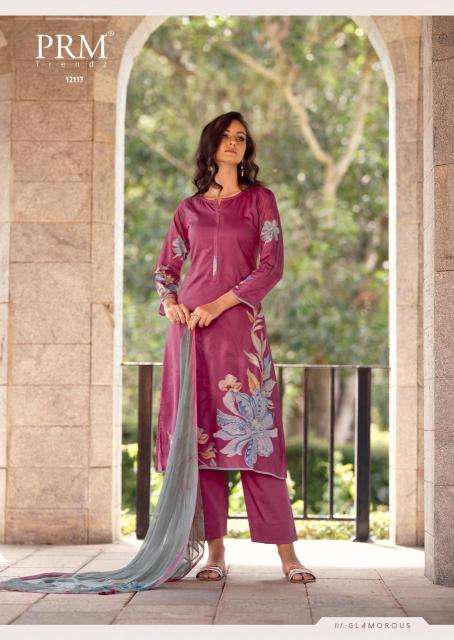 PRM trendz leana Dress material suppliers in Gujarat