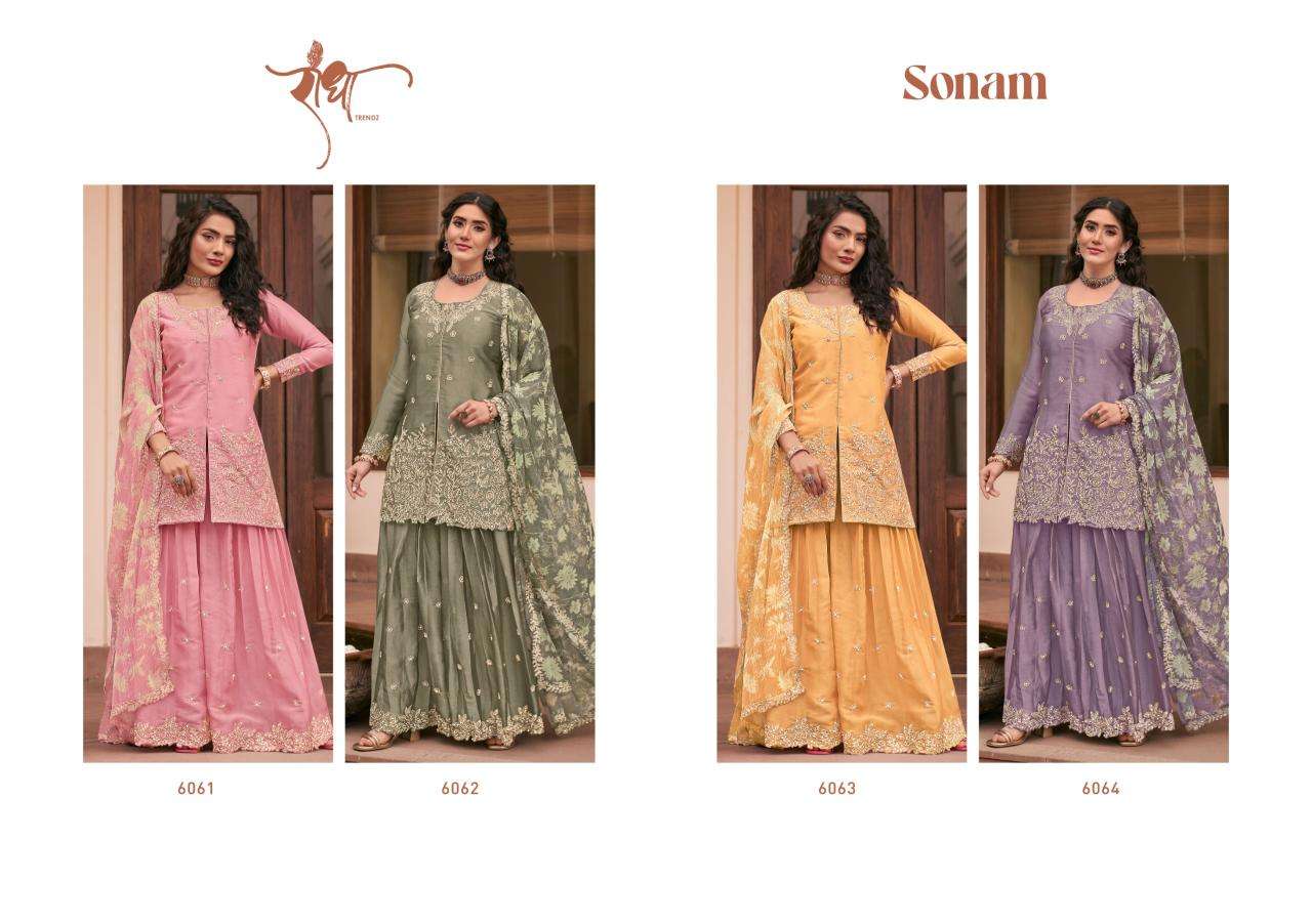 Radha trendz sonam Wholesale salwar suits in Kolkata