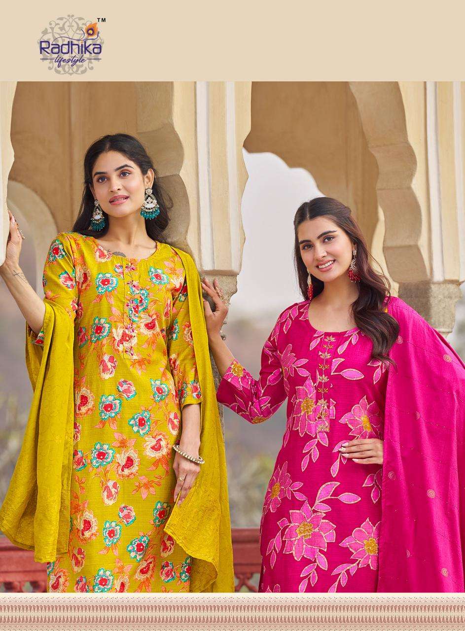 Radhika lifestyle alexa vol-7 Kurti manufacturer in Bangalore