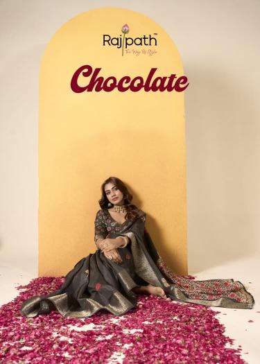 Rajpath chocolate silk Surat sarees online wholesale
