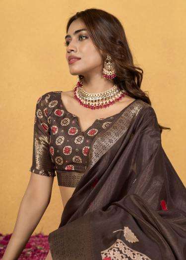 Rajpath chocolate silk Surat sarees online wholesale