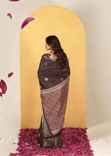 Rajpath chocolate silk Surat sarees online wholesale