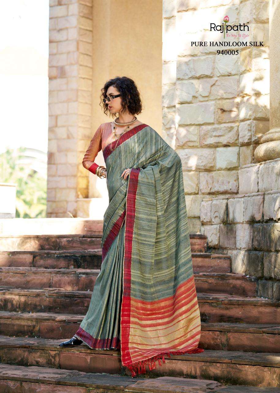Rajpath redbull katan Silk saree supplier in hydrabad