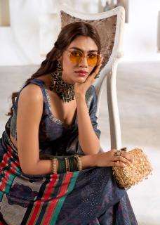 Rajpath violet silk Wholesale saree market in Kolkata