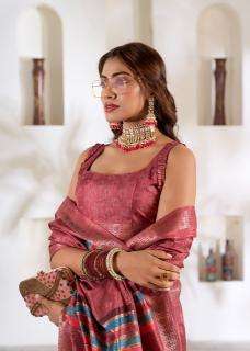 Rajpath violet silk Wholesale saree market in Kolkata