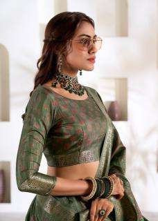 Rajpath violet silk Wholesale saree market in Kolkata