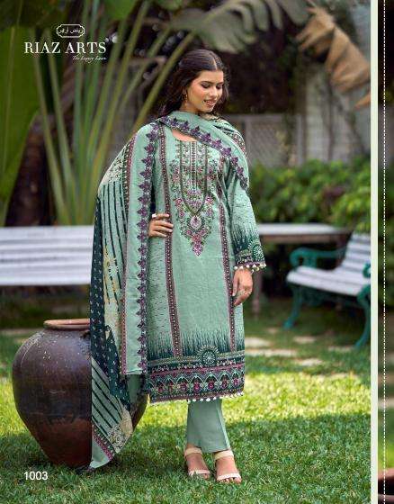 Riaz arts dilkash Wholesale dress materials for weddings