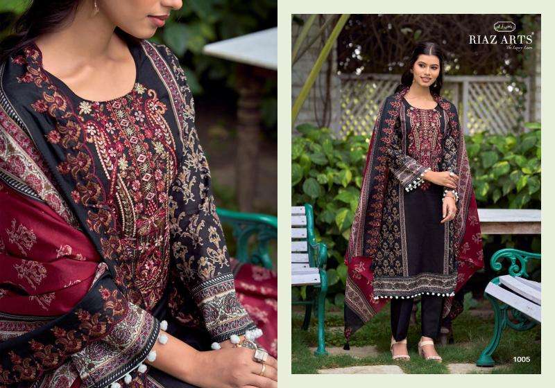 Riaz arts dilkash Wholesale dress materials for weddings