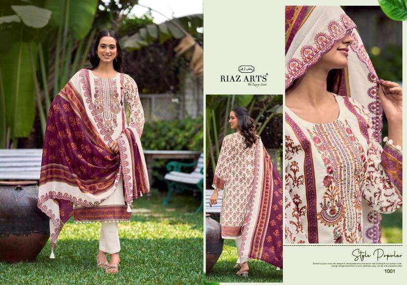 Riaz arts dilkash Wholesale dress materials for weddings