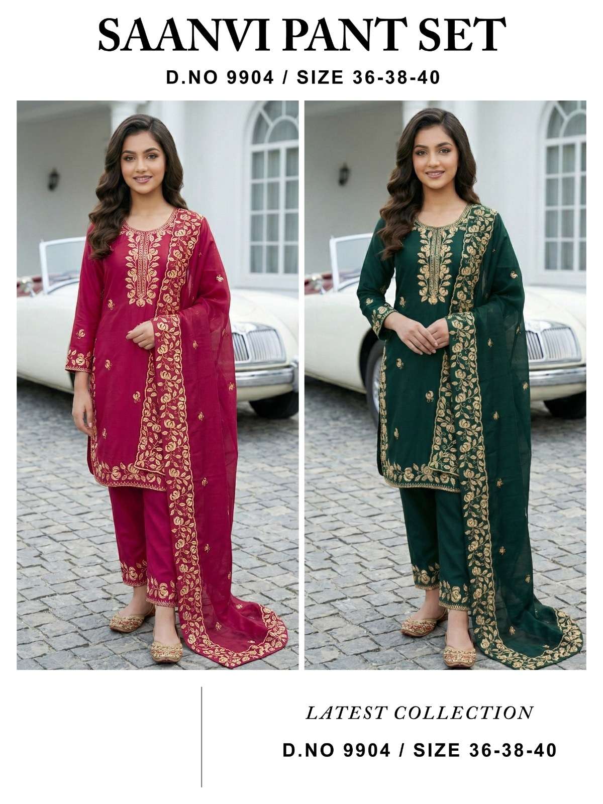 Saanvi 9904  Kurti exporters in India