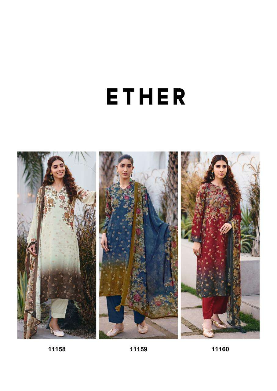 Sadhana ether Wholesale unstitched dress materials in Surat