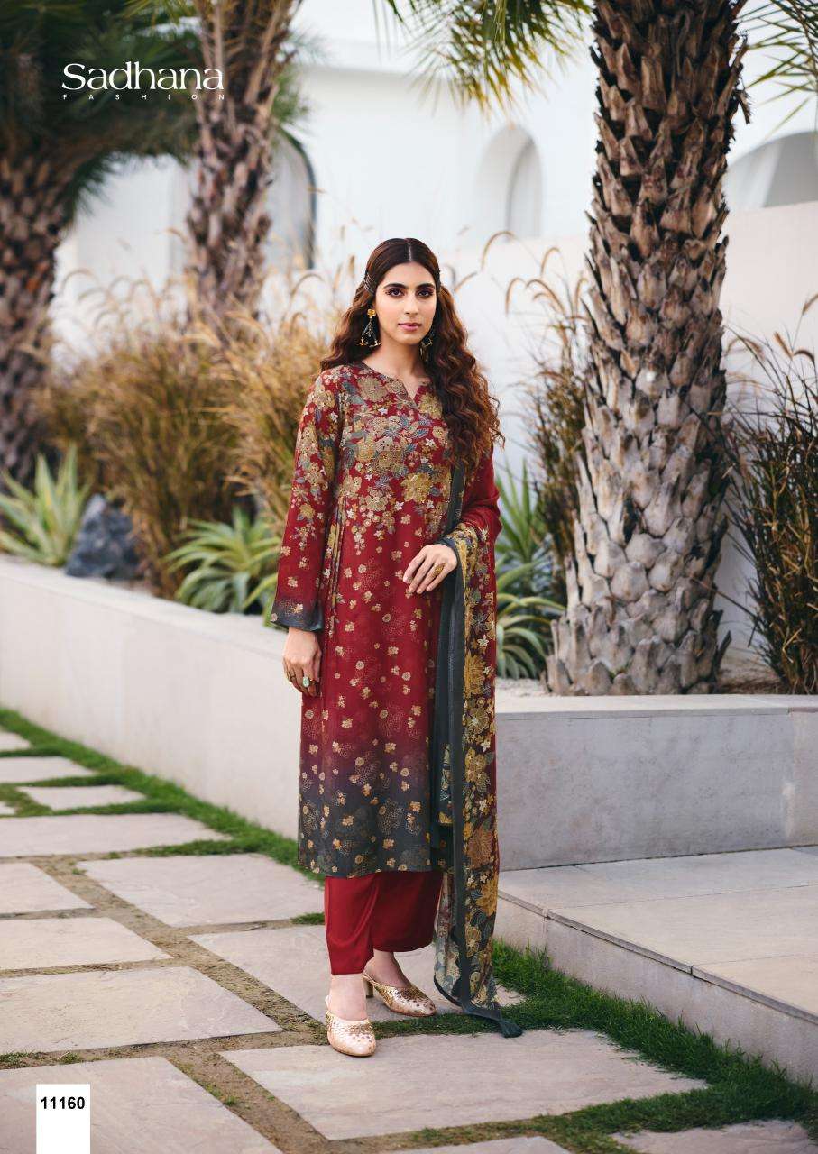 Sadhana ether Wholesale unstitched dress materials in Surat