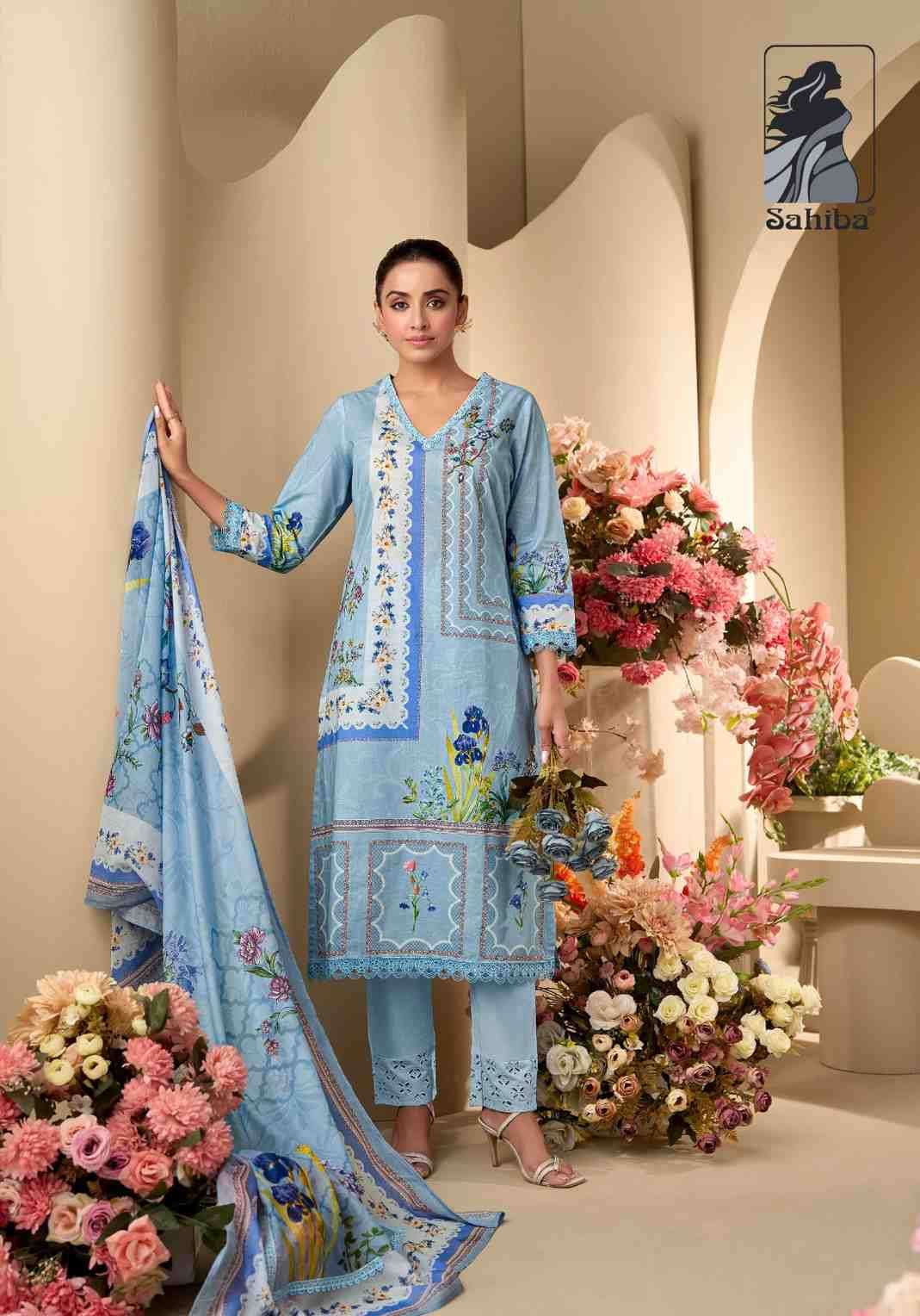 Sahiba Phool Diama Wholesale salwar suits in Mumbai