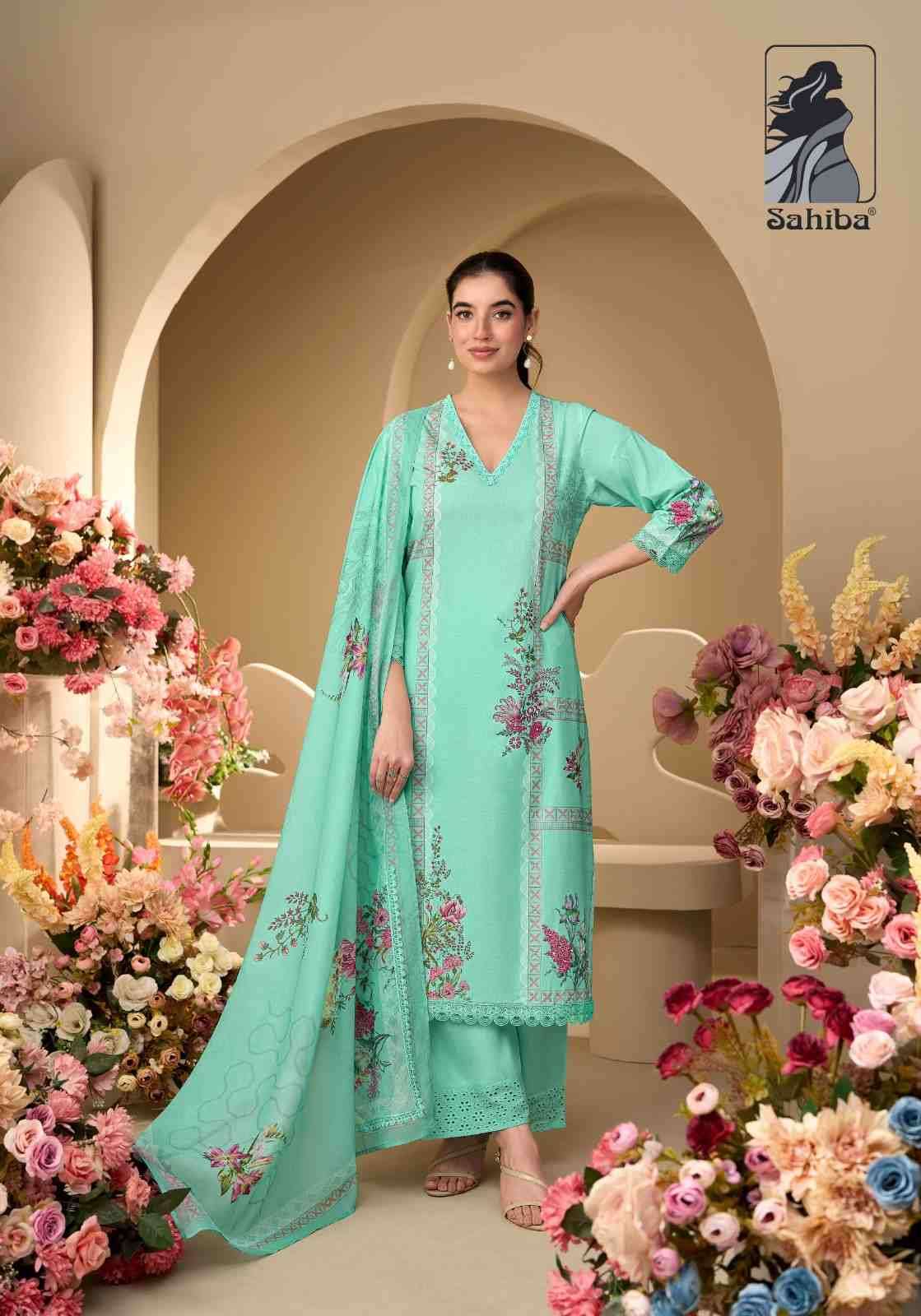 Sahiba Phool Diama Wholesale salwar suits in Mumbai