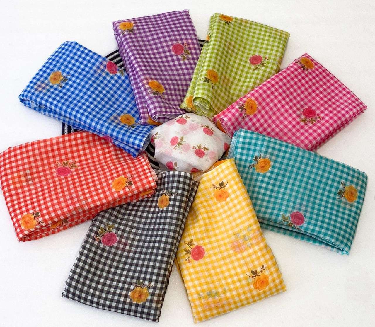 Sandhya indira linen Saree market prices in Vadodara