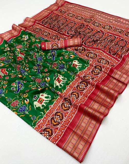 Sandhya rudraksh patola Vadodara bridal saree wholesale