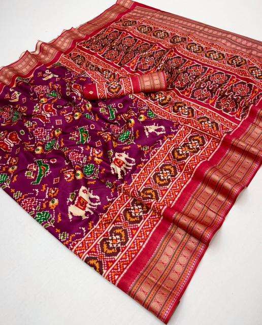 Sandhya rudraksh patola Vadodara bridal saree wholesale