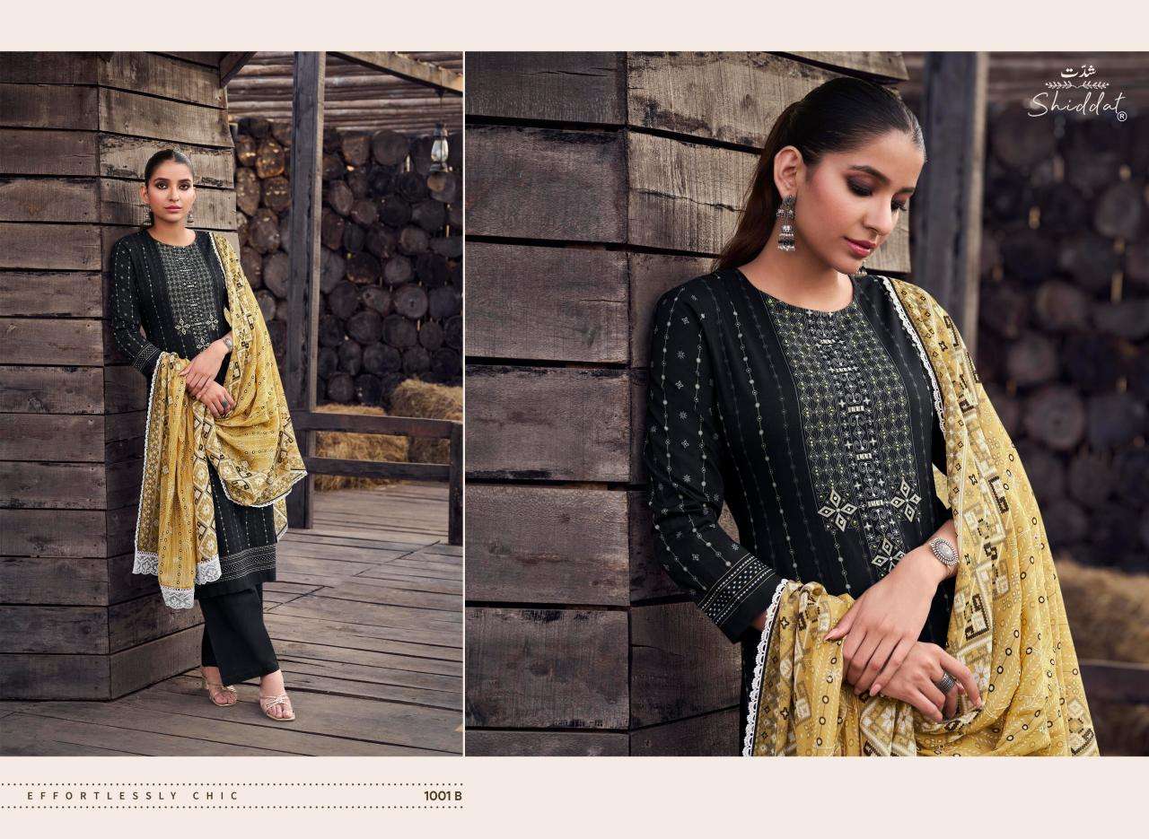 Shiddat casa 1001 dress materials market wholesale online