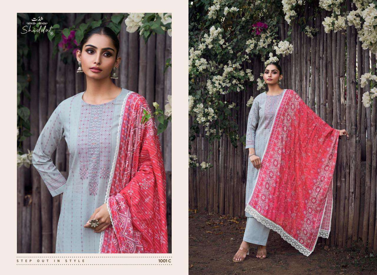 Shiddat casa 1001 dress materials market wholesale online