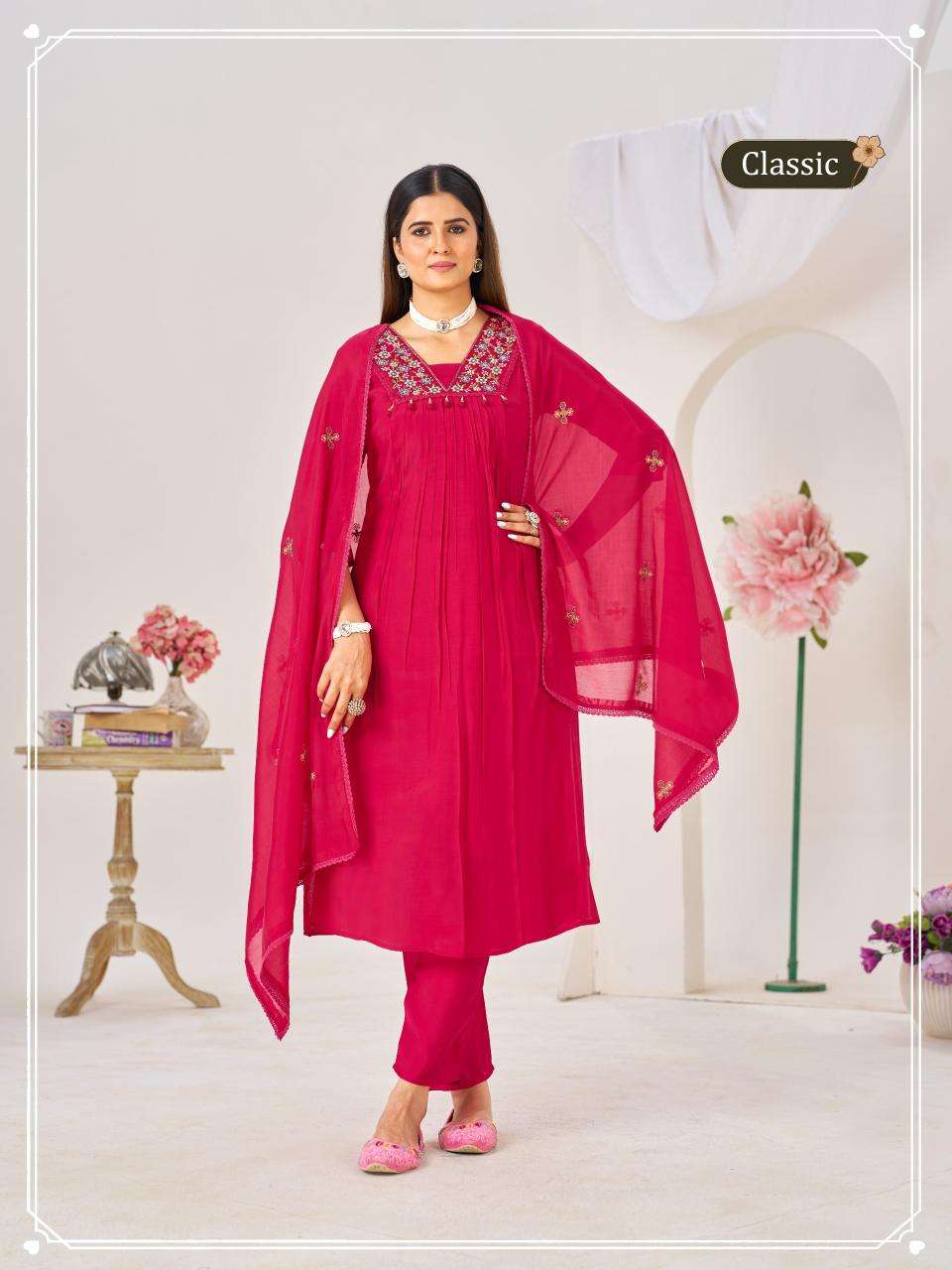 Shivay 3pcs classic Best wholesale Kurti shops in Bangalore