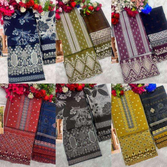 Shree fabs bin saeed vol- 26 Wholesale dress material suppliers in Kolkata