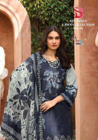 Shree fabs bin saeed vol- 26 Wholesale dress material suppliers in Kolkata