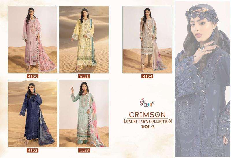 Shree fabs crimson vol-2 Dress material dealers in Kolkata