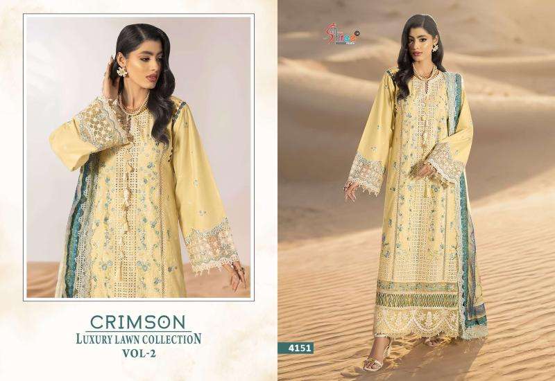 Shree fabs crimson vol-2 Dress material dealers in Kolkata