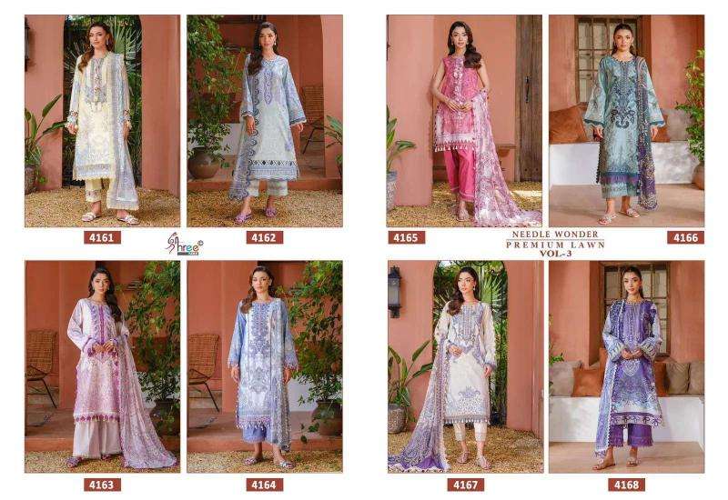 Shree fabs needle wonder vol- 3 salwar kameez wholesaler in Kolkata