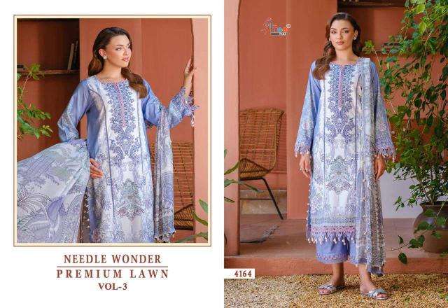 Shree fabs needle wonder vol- 3 salwar kameez wholesaler in Kolkata
