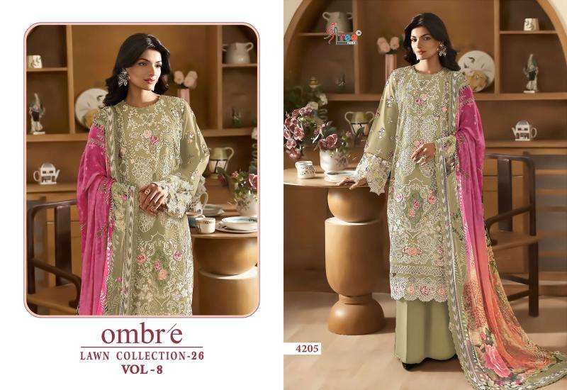 Shree fabs ombre vol 8 Salwar Kameez wholesale suppliers in Kolkata