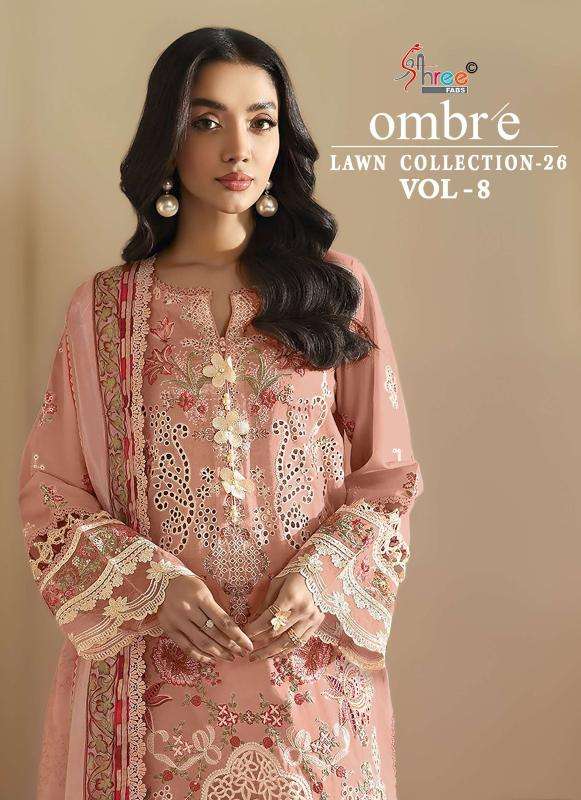 Shree fabs ombre vol 8 Salwar Kameez wholesale suppliers in Kolkata