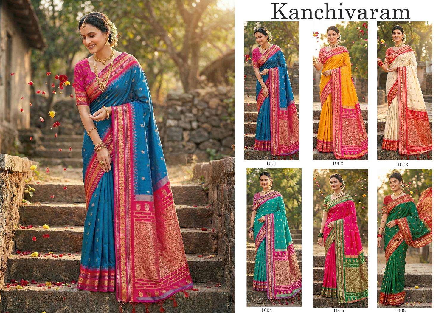 SHREE SHYAM FASHION KANCHIVARAM saree wholesale market in kolkata