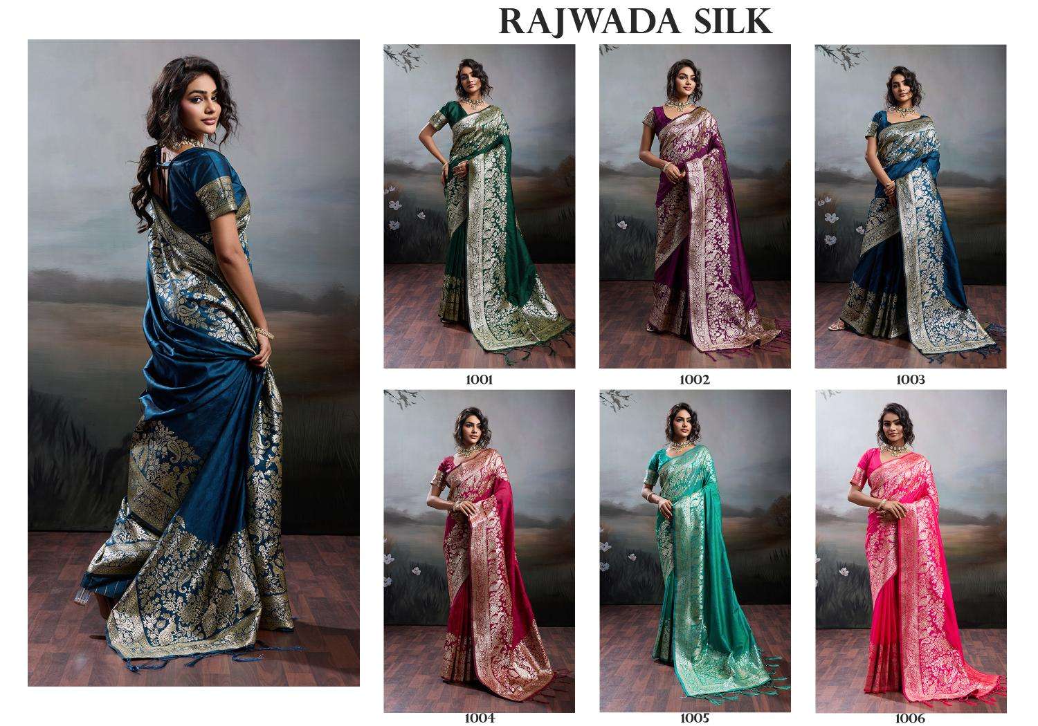 SHREE SHYAM FASHION RAJWADA SILK Saree manufacturers in Delhi