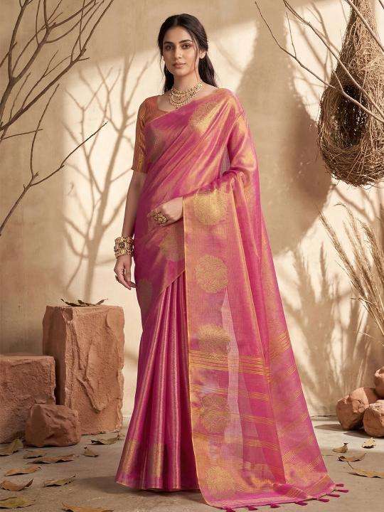 SHREE SHYAM FASHION SUVARNA TISSUE SILK Saree wholesale dealers in Vadodara