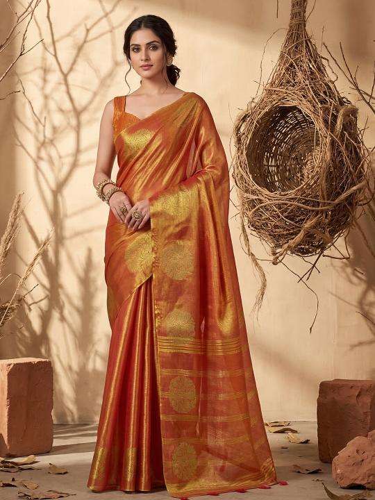 SHREE SHYAM FASHION SUVARNA TISSUE SILK Saree wholesale dealers in Vadodara