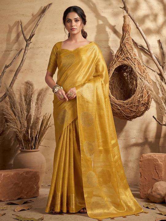 SHREE SHYAM FASHION SUVARNA TISSUE SILK Saree wholesale dealers in Vadodara