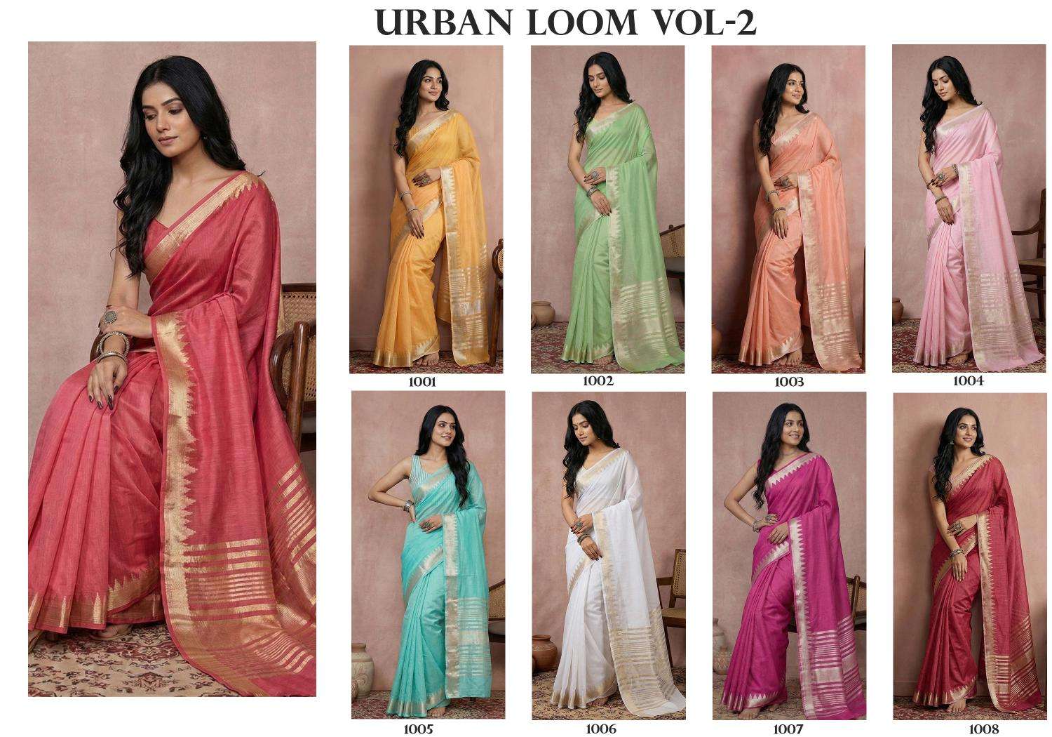 SHREE SHYAM FASHION URBAN LOOM VOL 2 Saree wholesalers in Pune
